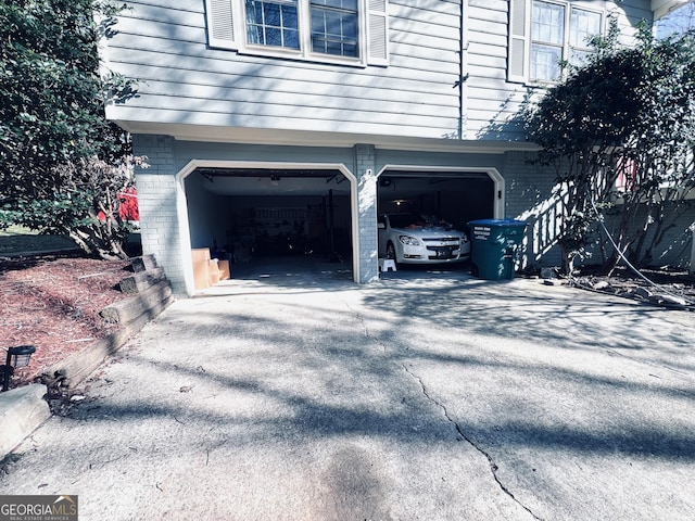 4436 Old Country Way, Snellville, GA 30039 - garage with concrete driveway