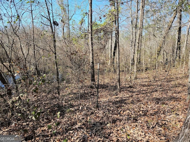 view of landscape with a view of trees