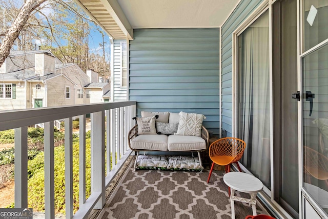 909 Glenleaf Dr, Peachtree Corners, GA 30092 - balcony featuring a residential view