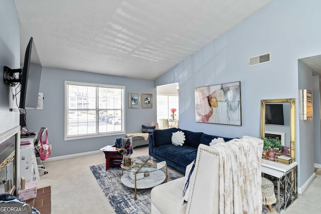 909 Glenleaf Dr, Peachtree Corners, GA 30092 - living room featuring carpet floors and baseboards