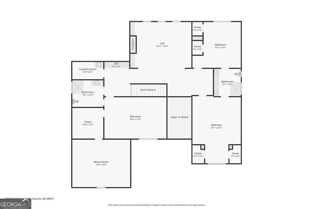 3057 Bold Springs Rd, Dacula, GA 30019 - floor plan