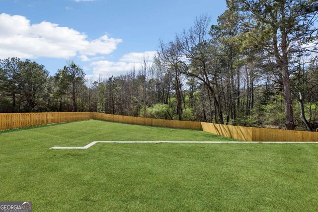 3057 Bold Springs Rd, Dacula, GA 30019 - view of yard with fence