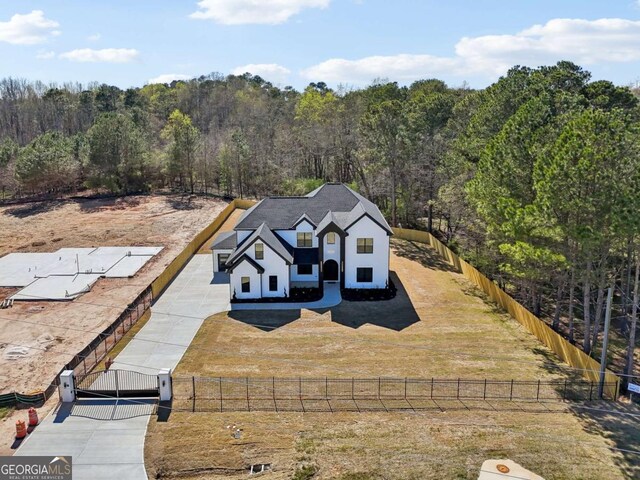 3057 Bold Springs Rd, Dacula, GA 30019 - bird's eye view with a view of trees