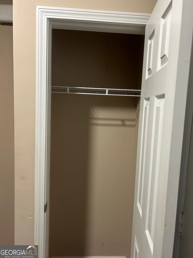 view of closet