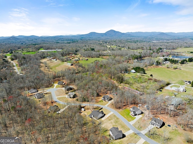 149 Pleasantdale Dr, Demorest, GA 30535 - aerial overview of property's location with a mountainous background
