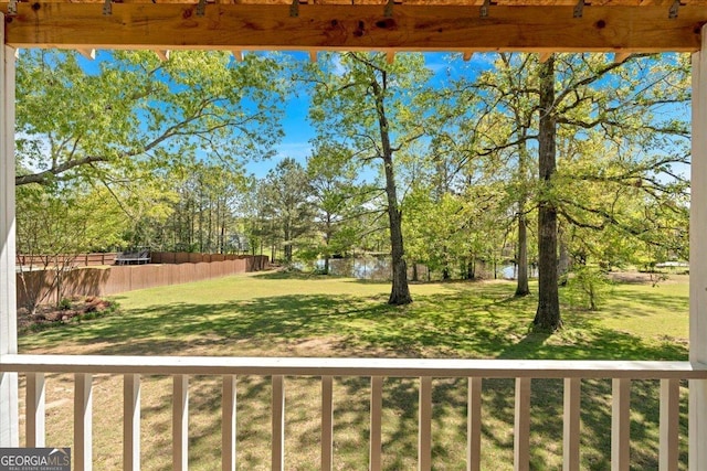 16 Quarter Horse Dr NW, Rome, GA 30165 - view of yard with fence