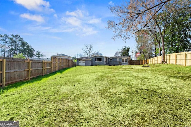 1833 Lost Mountain Rd, Powder Springs, GA 30127 - view of yard with a fenced backyard