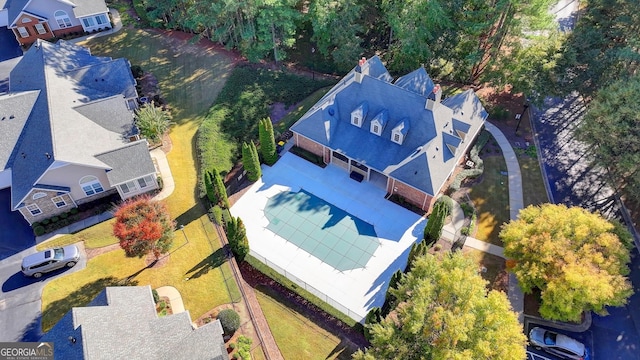 bird's eye view