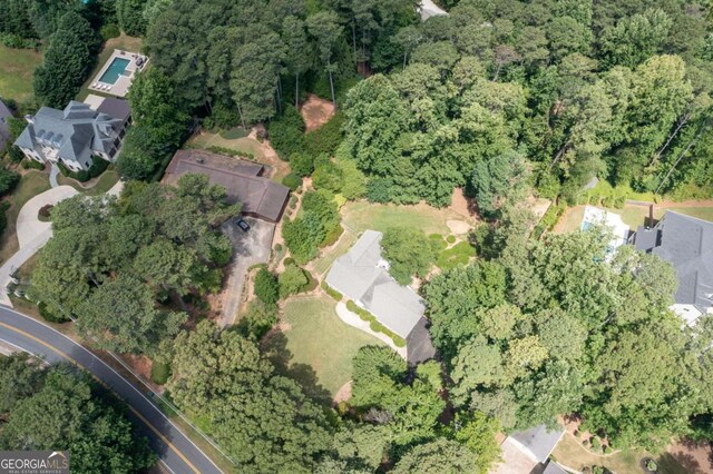 59 Woodlawn Dr, Marietta, GA 30067 - aerial view featuring a residential view