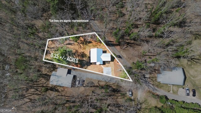 drone / aerial view
