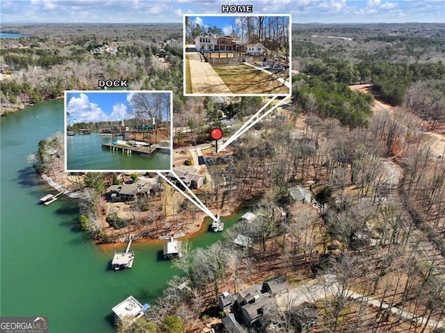 6041 Blackberry Ln, Buford, GA 30518 - drone / aerial view