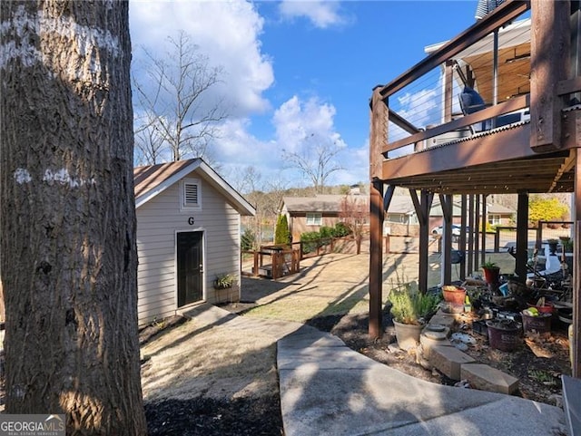 6041 Blackberry Ln, Buford, GA 30518 - view of yard with a deck