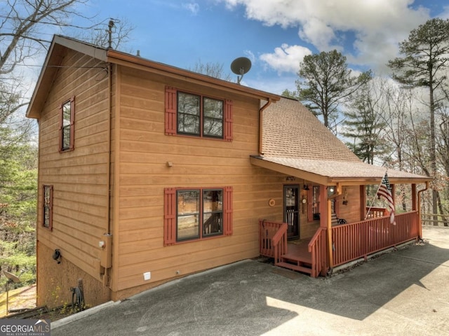 65 Weoka Ct, Ellijay, GA 30540 - view of back of property