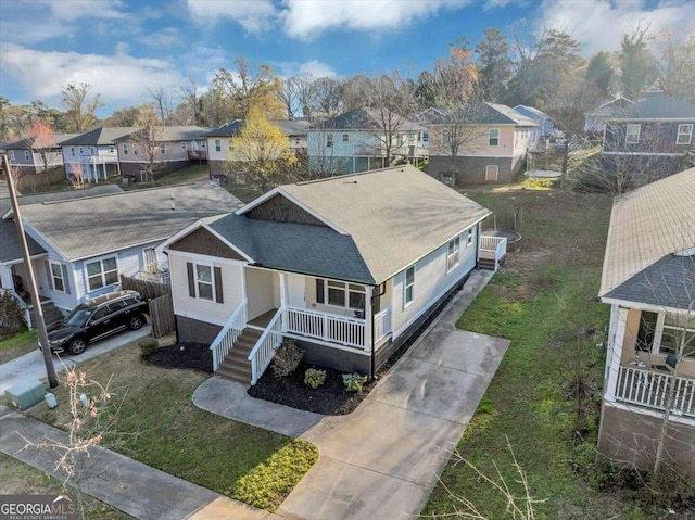 2478 Verbena Cir NW, Atlanta, GA 30314 - drone / aerial view featuring a residential view