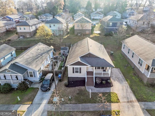 2478 Verbena Cir NW, Atlanta, GA 30314 - birds eye view of property featuring a residential view