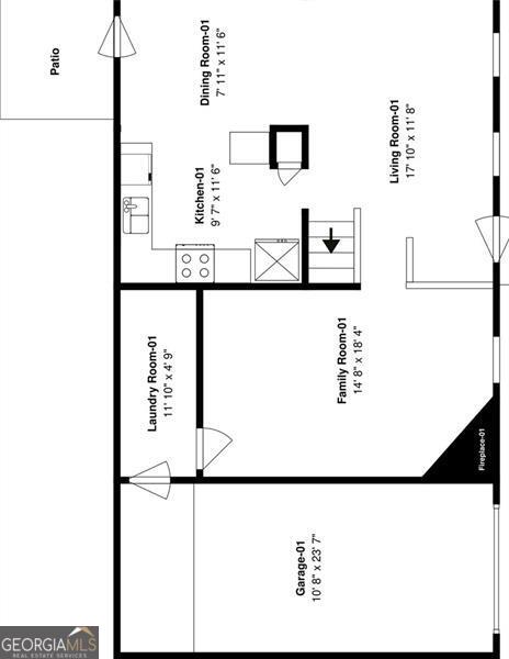 3671 Satellite Blvd, Ellenwood, GA 30294 - floor plan