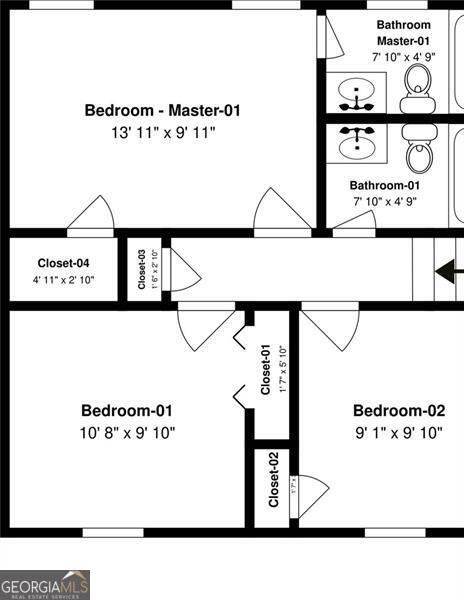 3671 Satellite Blvd, Ellenwood, GA 30294 - floor plan