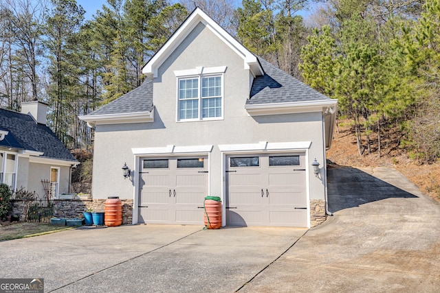 5 Pembroke Ln, Cartersville, GA 30120 - garage with concrete driveway
