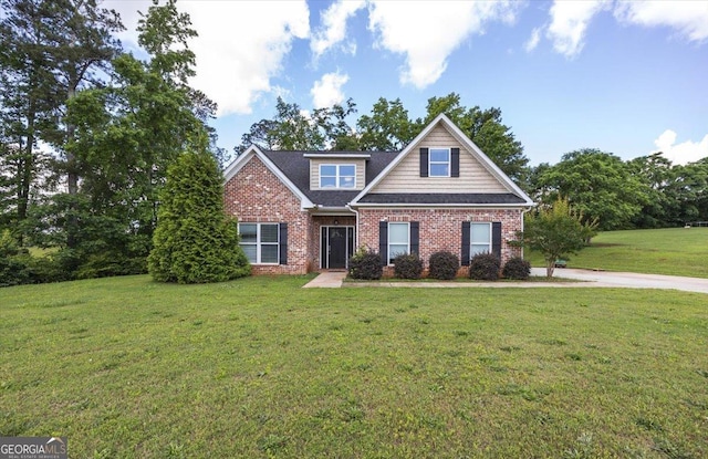 14 Carters Way, Forsyth, GA 31029 - craftsman house with a front lawn and brick siding