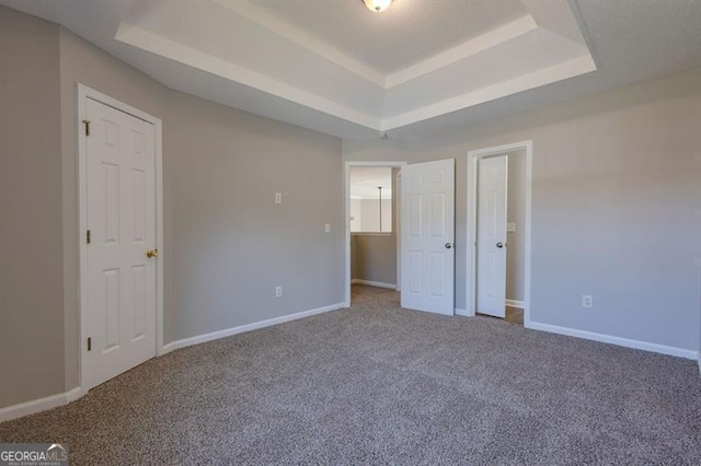 6251 Lamp Post Pl, Atlanta, GA 30349 - unfurnished bedroom with a raised ceiling and carpet
