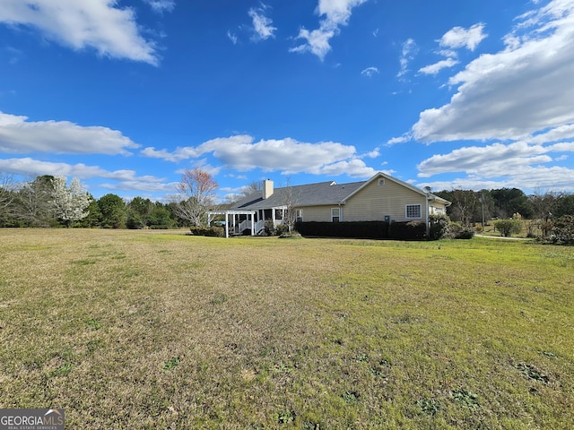403 Holiday Rd, Franklin, GA 30217 - view of yard