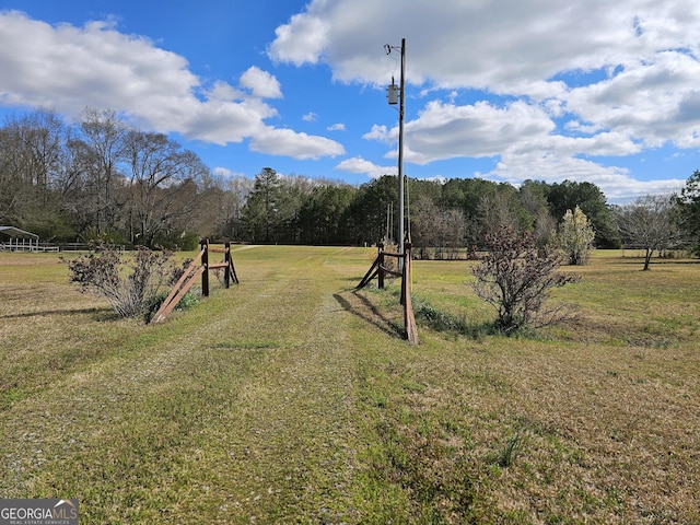 403 Holiday Rd, Franklin, GA 30217 - view of yard featuring a rural view