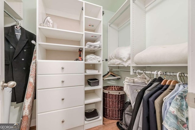 3201 Lenox Rd NE Unit 16, Atlanta, GA 30324 - spacious closet with wood finished floors