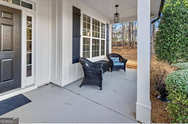 310 Persimmon Dr, Sharpsburg, GA 30277 - view of porch