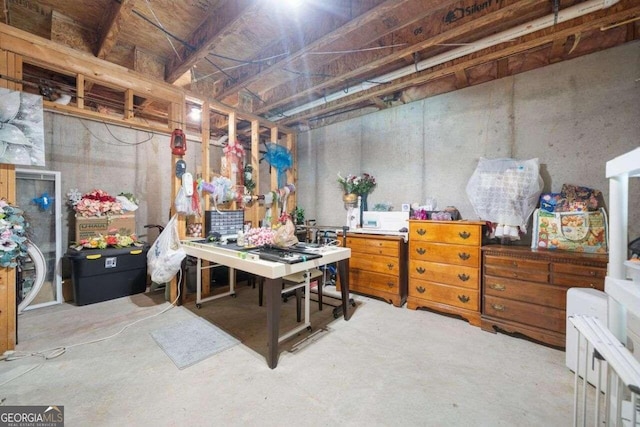 3015 Gold Creek Dr, Villa Rica, GA 30180 - view of unfinished basement