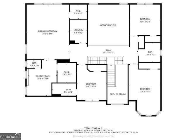 3015 Gold Creek Dr, Villa Rica, GA 30180 - view of floor plan / room layout