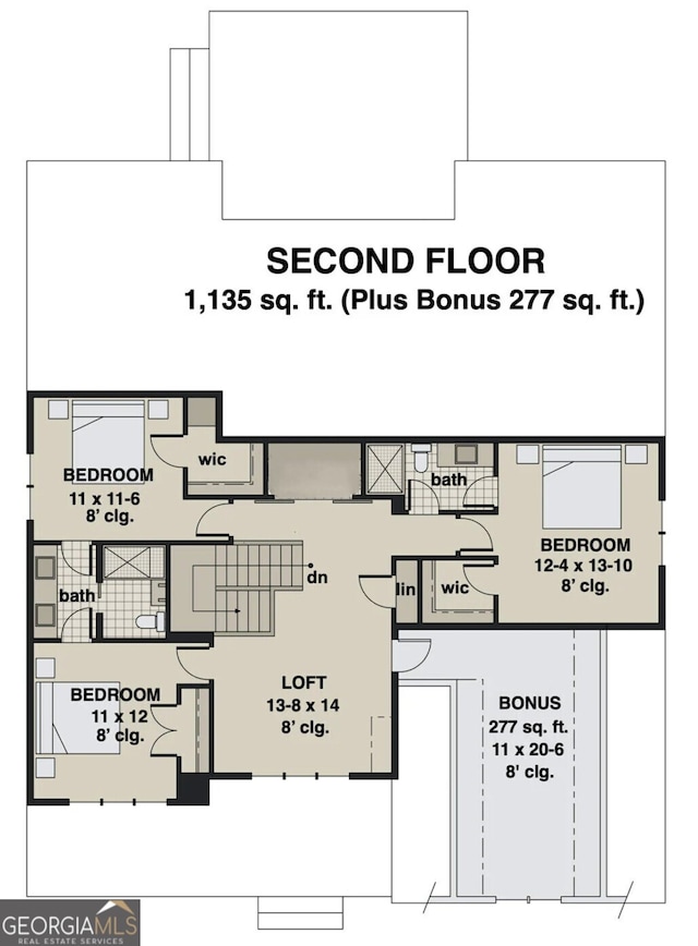 6841 Phillips Mill Rd, Douglasville, GA 30135 - room layout
