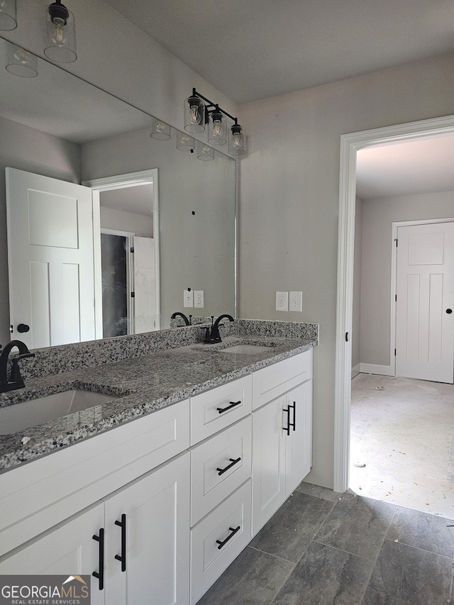 6841 Phillips Mill Rd, Douglasville, GA 30135 - full bathroom with double vanity