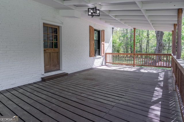 6592 Factory Shoals Rd SW, Mableton, GA 30126 - view of deck