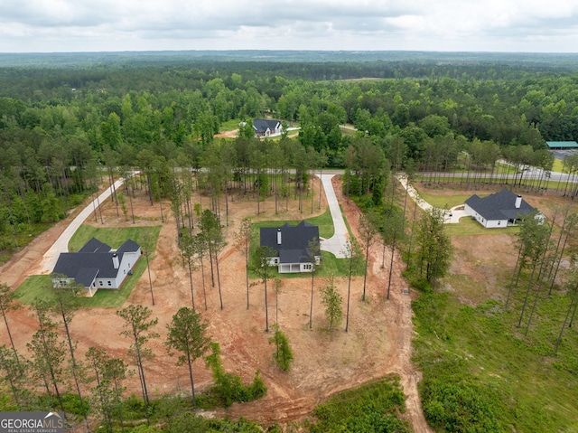 561 Jugtown Rd, Meansville, GA 30256 - aerial view of a forest