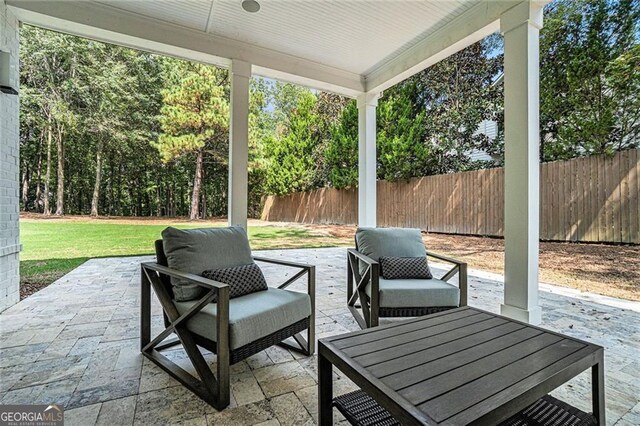 396 Academy St, Alpharetta, GA 30009 - view of patio