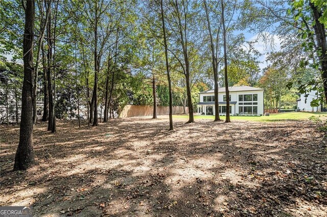 396 Academy St, Alpharetta, GA 30009 - view of yard