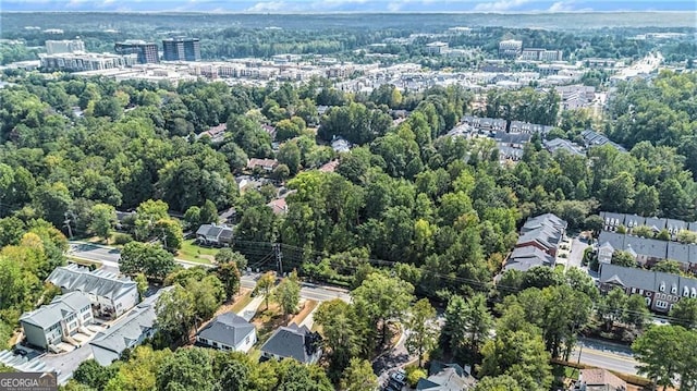 396 Academy St, Alpharetta, GA 30009 - aerial view of property's location