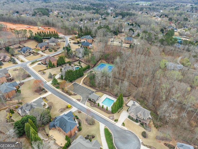 aerial view