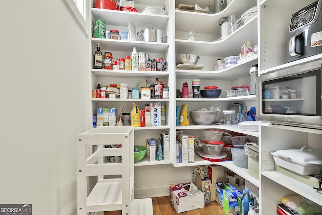 view of pantry