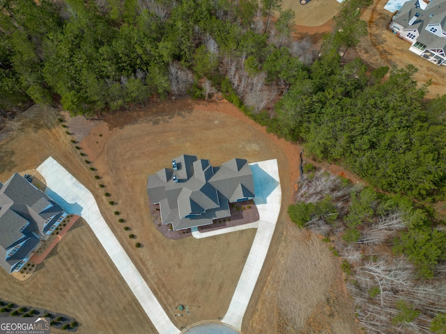 aerial view