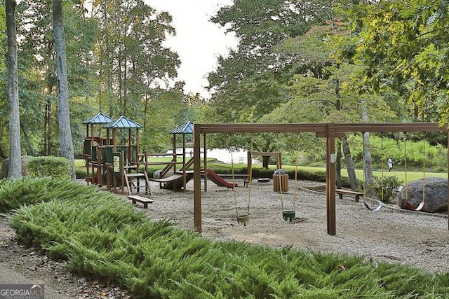 view of community play area