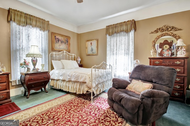 151 Flat Shoals Rd, Woodbury, GA 30293 - bedroom with carpet flooring and multiple windows