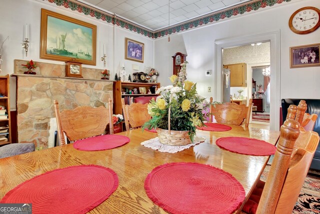 151 Flat Shoals Rd, Woodbury, GA 30293 - view of dining area
