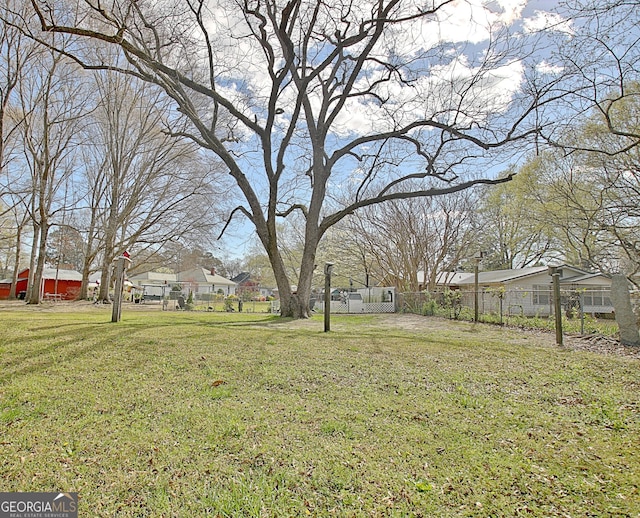 151 Flat Shoals Rd, Woodbury, GA 30293 - view of yard with fence