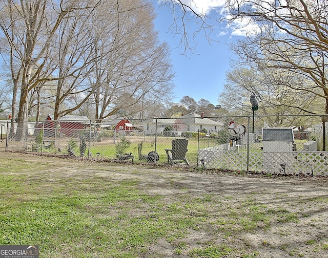 151 Flat Shoals Rd, Woodbury, GA 30293 - view of yard featuring fence