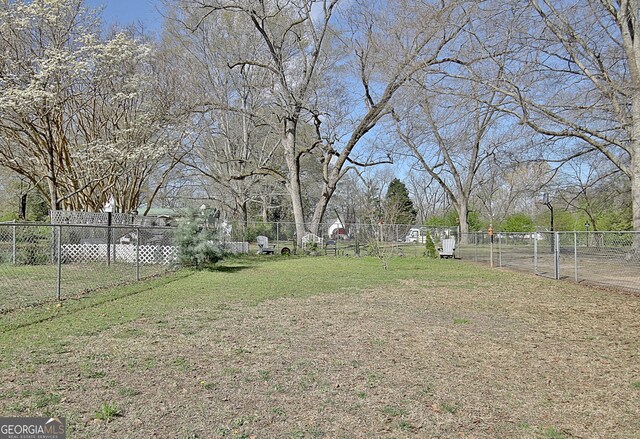151 Flat Shoals Rd, Woodbury, GA 30293 - view of yard featuring fence