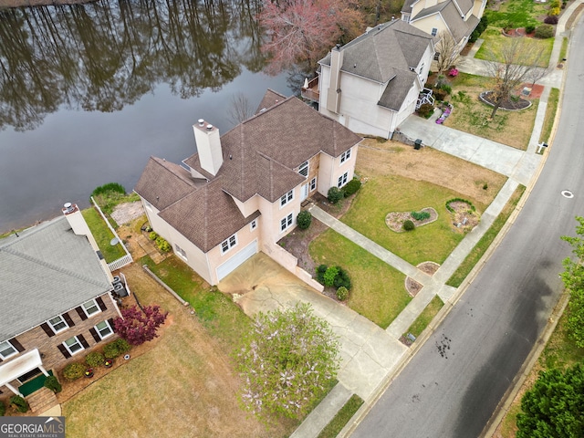 bird's eye view featuring a residential view