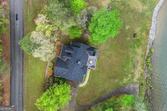 drone / aerial view