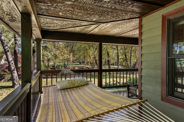 2778 Kelly Ln, Hiawassee, GA 30546 - view of wooden terrace