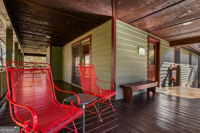 2778 Kelly Ln, Hiawassee, GA 30546 - view of wooden porch